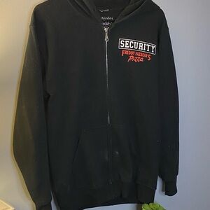 XS | Five Nights at Freddy’s Black Zip-Up Jacket | Unisex